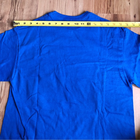 NEW DC SHOE CO Crewneck Tee Shirt Medium Blue Men’s NWOT - Picture 8 of 16